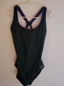 NWT Speedo Womens One Piece Bathing Suit
